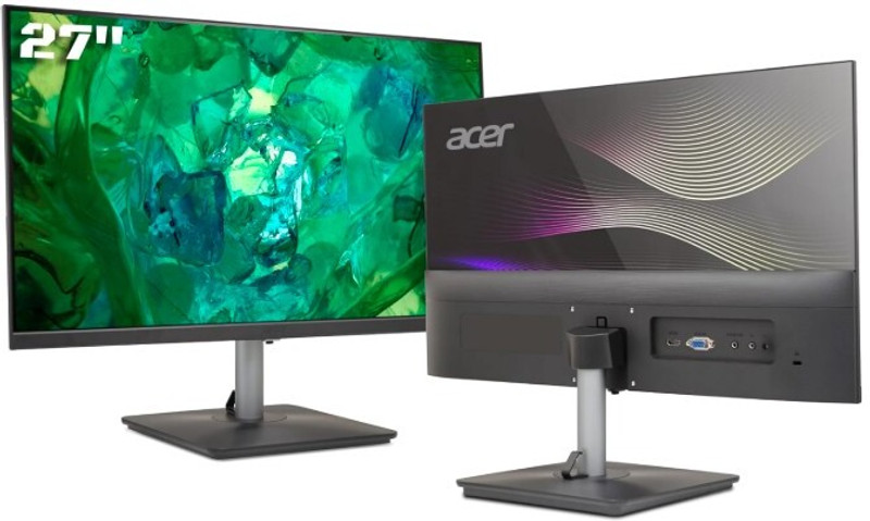 Acer 54.61 cm (22 inch) Full HD LED Backlit VA Panel Monitor (EK220Q J0 Black I Eye Care)(Adaptive Sync, Response Time: 1 ms, 120 Hz Refresh Rate)