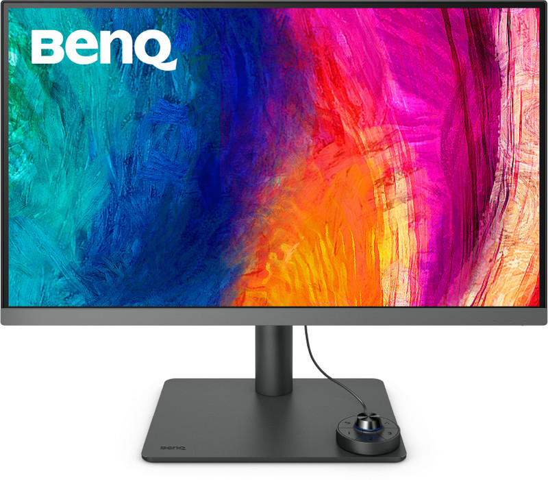 BenQ PD2706U 68.58 cm (27 inch) 4K Ultra HD LED Backlit IPS Panel with 90W USB-C, P3, sRGB, Rec.709, DisplayHDR 400, AQCOLOR Technology, Factory-Calibrated, Color Mode, DualView, Darkroom mode, Animation Mode, CAD/CAM Mode, ePaper Mode, Hotkey Puck G2, KVM Monitor (PD2706U)(Response Time: 5 ms, 60 H
