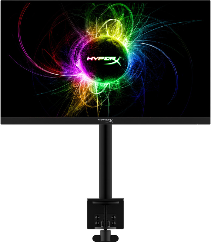 HyperX Armada 63.5 cm (25 inch) Full HD IPS Panel with DeskMount Included, HDMI & Display Port Gaming Monitor (64V62AA#ACJ)(NVIDIA G Sync, Response Time: 1 ms, 240 Hz Refresh Rate)