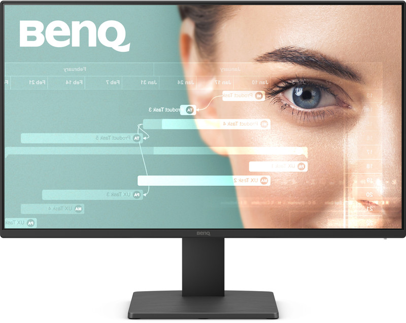 BenQ GW2491 60.45 cm (24 inch) Full HD LED Backlit IPS Panel with Eye-Care, 99% sRGB, HDMI, DisplayPort, TUV-Certified, Flicker-Free, Low Blue Light Plus, Ultra Slim Bezel Monitor (GW2491)(Response Time: 5 ms, 100 Hz Refresh Rate)