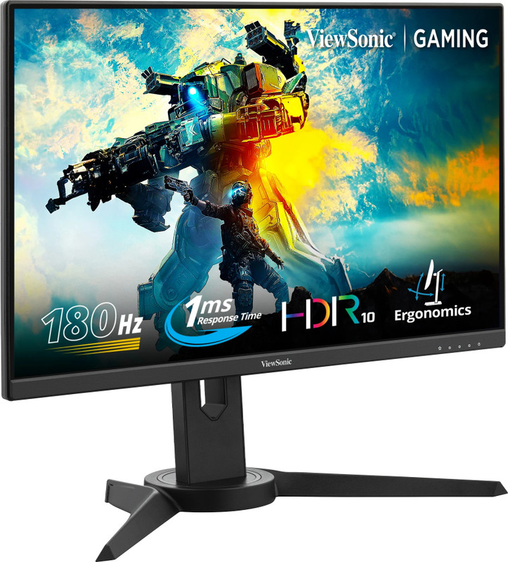 ViewSonic 153.54 cm (61 cm) Full HD IPS Panel Gaming Monitor (XG2409)(Response Time: 1 ms, 180 Hz Refresh Rate)