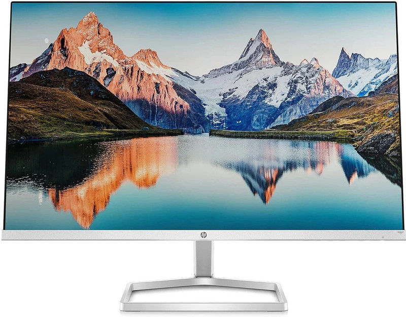 HP Ultra Slim LED 54.61 cm (22 inch) Full HD LED Backlit IPS Panel Monitor (M22F)(Frameless, AMD Free Sync, Response Time: 5 ms, 75 Hz Refresh Rate)