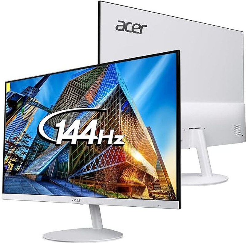 Acer 60.45 cm (24 inch) Full HD LED Backlit IPS Panel Monitor (SA242Y P1 ZeroFrame Design | AMD FreeSync VisionCare Eye Protection)(Response Time: 1 ms, 144 Hz Refresh Rate)