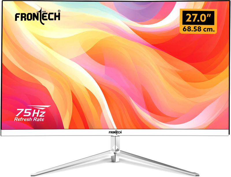 Frontech Ultima Series 55.88 cm (22 inch) Full HD LED Backlit VA Panel Monitor (MON-0079C)(Adaptive Sync, Response Time: 5 ms, 100 Hz Refresh Rate)