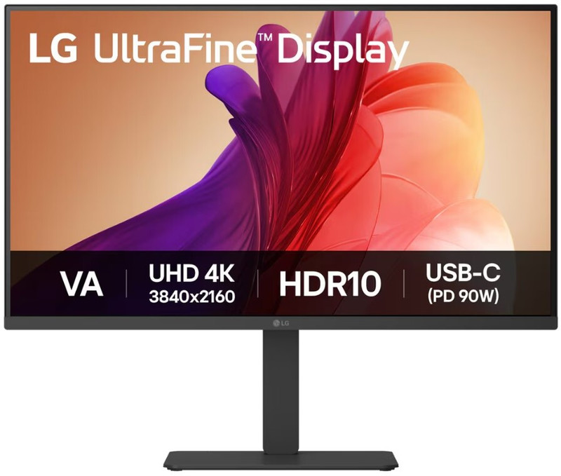 LG Ultrafine 80.01 cm (32 inch) 4K Ultra HD VA Panel 31.5'' UHD 4K (3840x2160) VA, DCI-P3 90% (Typ.) with HDR10, 3-side Narrow Bezel Design, USB Type-C (90W Power Delivery), LG Switch Monitor (32U720A-BA.ATRBMKL)(Dynamic Action Sync, Response Time: 4 ms, 60 Hz Refresh Rate)