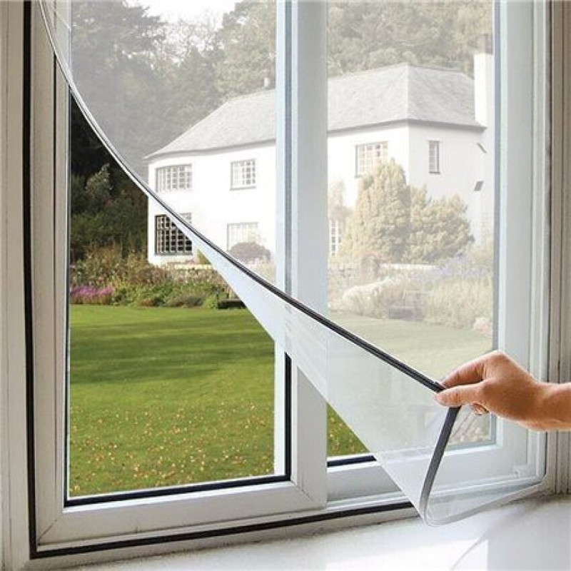 buyagain 3x6ft Window Mosquito NET (White, Frame Hung) HDPE - High Density Poly Ethylene Washable Infants Mosquito Net(White, Frame Hung)