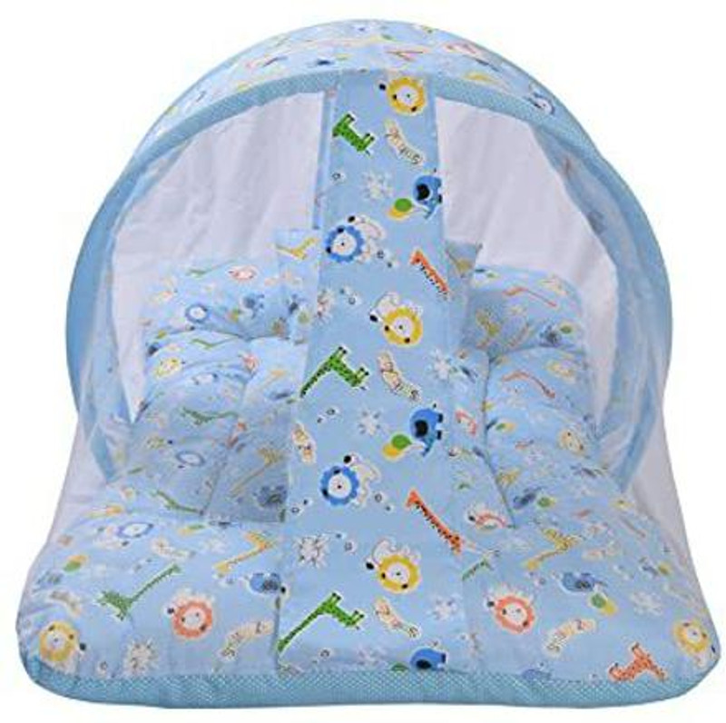 adore stuff Bedding Set Nylon Washable Kids Mosquito Net(Multicolor, Bed Box)