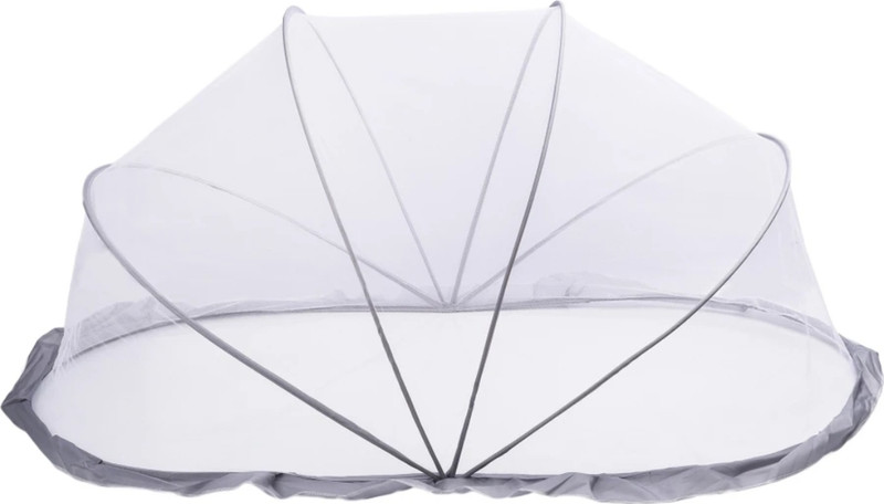 JK TEXTILE Crib-Baby mosquito (size 0-24month) HDPE - High Density Poly Ethylene Washable Kids Mosquito Net(White, Tent)