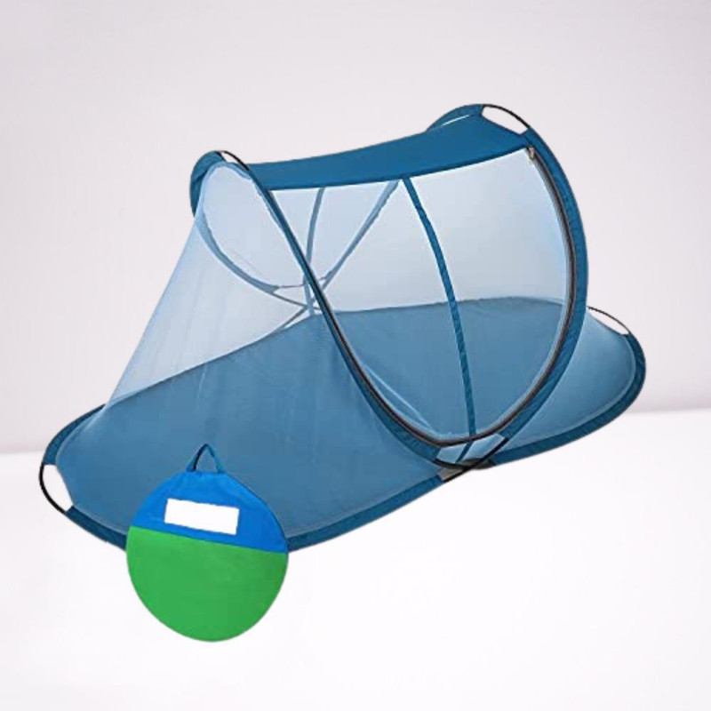 Rsmosquito SBM_B1 Polyester Washable Kids Mosquito Net(Red, Blue, Pink, Bed Box)