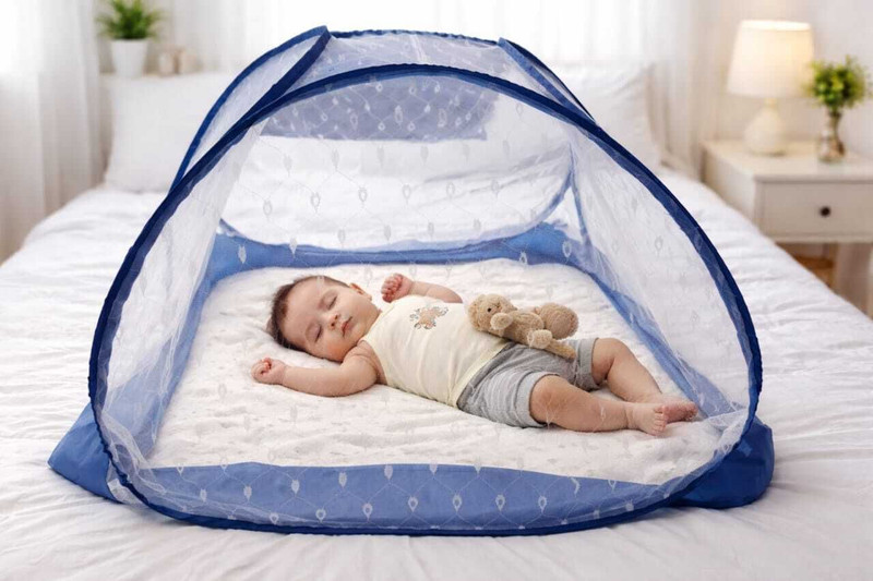 AJajij Baby tent mosquito Polyester Kids Mosquito Net(White, Tent)