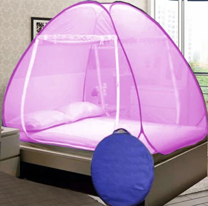 didhiti NEW G-NEW GNEW G-MOS.NET-CCC-PINK H122 Polyester Washable Infants Mosquito Net(Pink, Rani, Gulabi, Peenk, pinq, Tent)