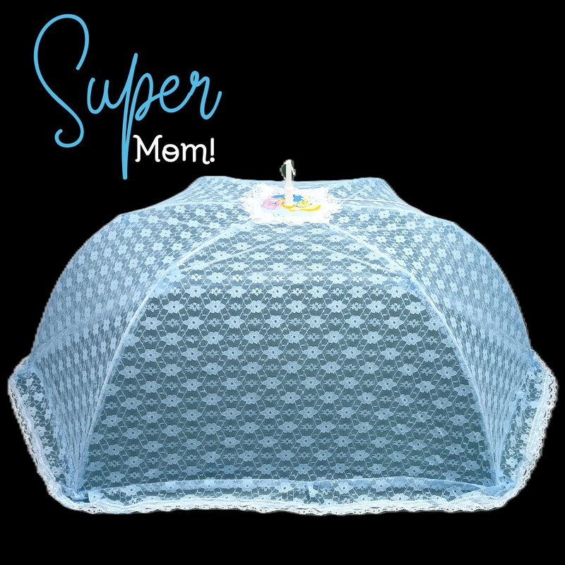 Notonox BABY MOSQUITO NET UMBRELLA STYLE HDPE - High Density Poly Ethylene Washable Infants Mosquito Net(Blue, Tent)
