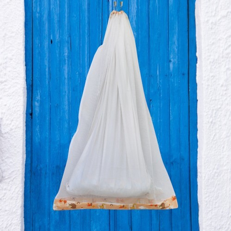 Nissi Ceiling Hung Mosquito Net for Baby Sleeping Plain C130 Cotton Washable Infants Mosquito Net(Multicolor, Ceiling Hung)