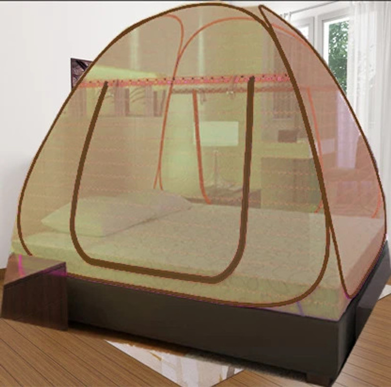 didhiti NEW G-BB-MOS.NET-BBB-YELLOW H202 Polyester Washable Kids Mosquito Net(Yellow, Khakhi, Dark Yellow, Pila, pile, pili, Tent)