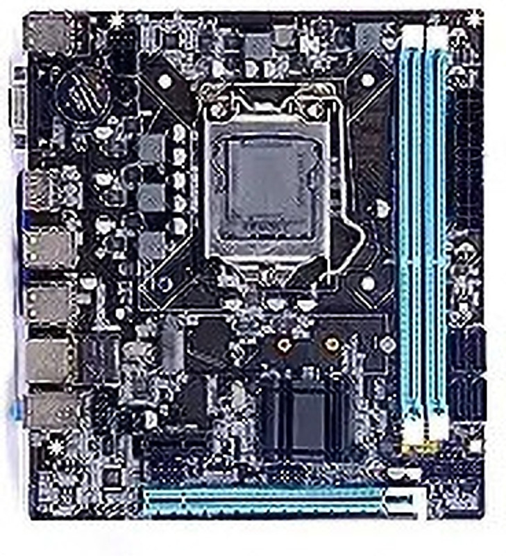 EVM EVMH61-DDR3 WITH NVME PORT LGA 1155Socket Micro-ATX Intel H61 Express Chipset DDR3 Motherboard for Desktop