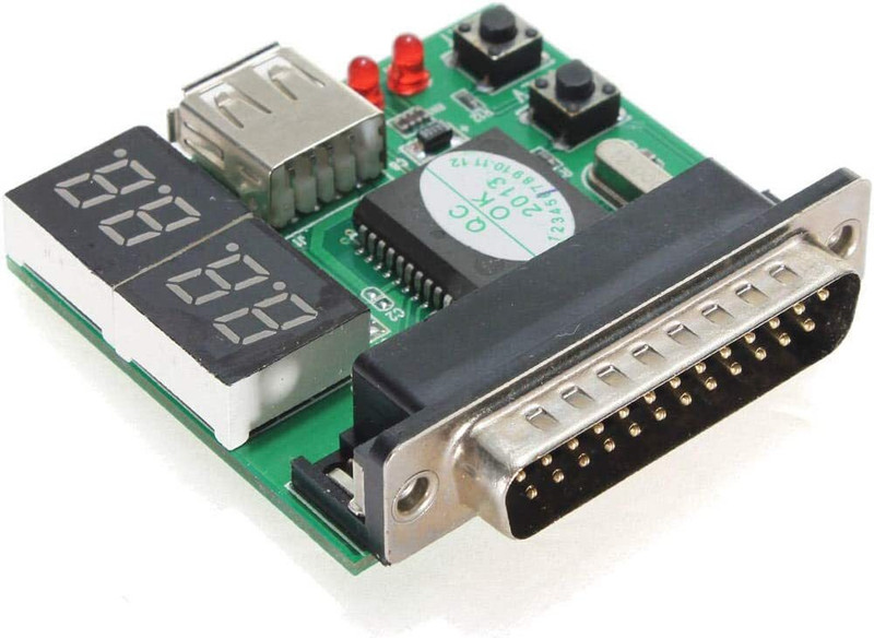 TECHGEAR Computer Accessories PC Diagnostic Card USB Post Card Motherboard Analyzer AM1Socket XTX Intel H510 Chipset DDR2 Motherboard for Laptop, Desktop