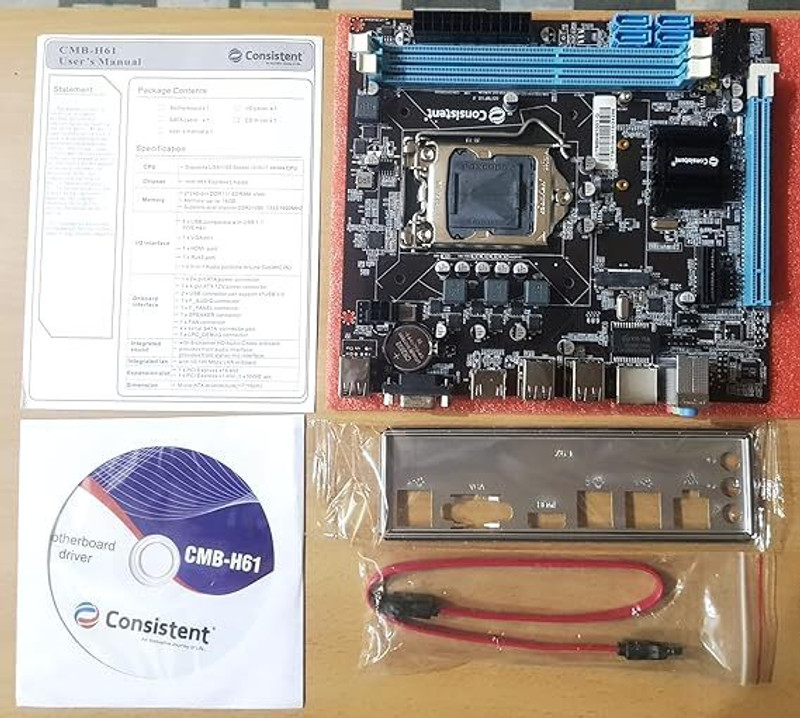 TECH- Assemblers 61 INTEL CPU onboardSocket Nano-ITX Intel H61 Express  Chipset DDR3 Motherboard for Desktop