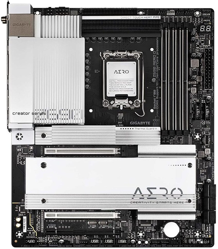GIGABYTE Z690 AERO D LGA 1700Socket ATX Intel Z690 Chipset DDR5 Motherboard for Desktop