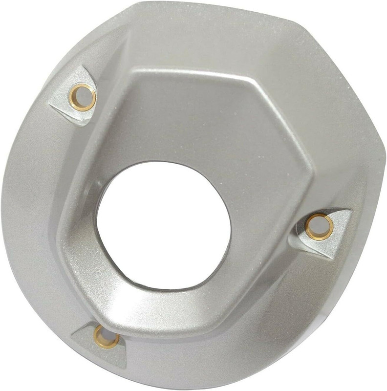 road religion Silencer End Cap Compatible with MT-15 V1 Motorcycle Fork Cover(Silver)