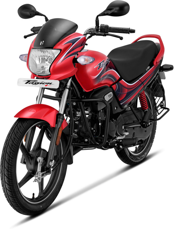 Hero Passion+ (Drum) Booking for Ex-Showroom Price(Sports Red)