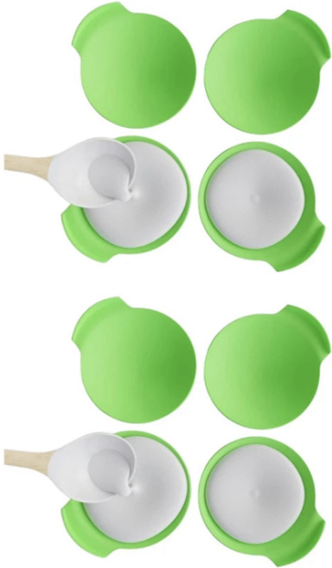 ronaks iDLI MOULD LINERS PREMIUM QUALITY Original, Green Multipurpose- Dhokla Maker Standard Idli Maker(1 Plates , 8 Idlis )
