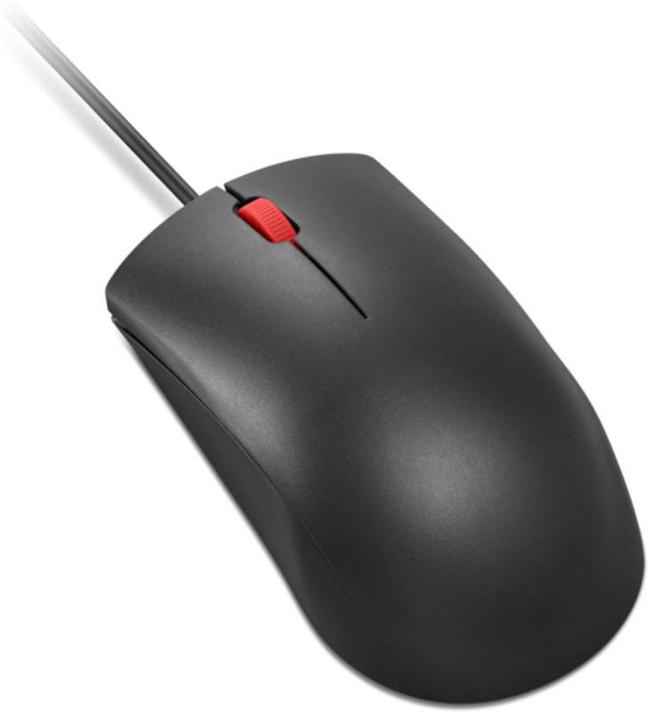 HP M10 Wired Ambidextrous Optical Mouse(USB 2.0, Black)