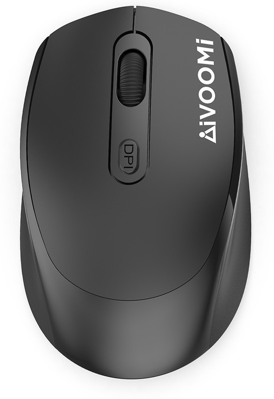 iVoomi Sora Wireless Ambidextrous Optical Mouse(Black)