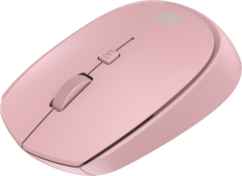 Portronics Toad 23 Ambidextrous Optical Mouse POR 1830(2.4GHz Wireless, Pink)