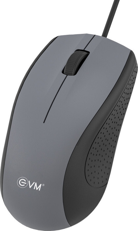 EVM M513 Wired Ambidextrous Optical  Gaming Mouse 1.5m Wire,1200DPI(USB 2.0, Grey)