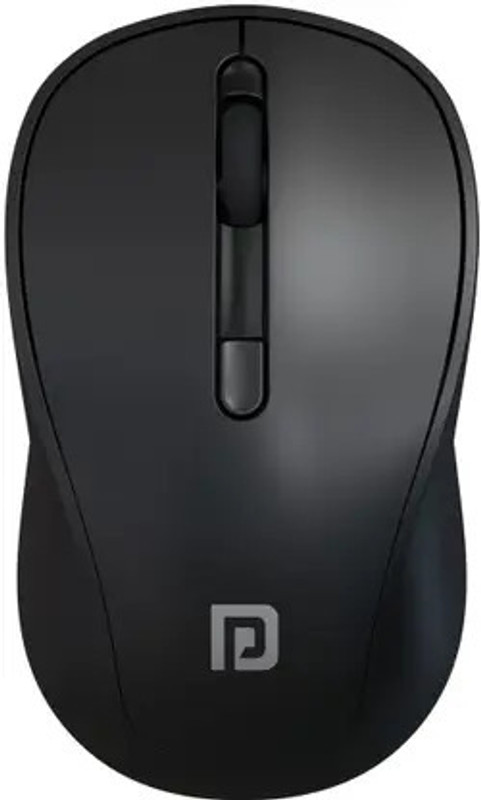 Quantron QMU 530 Ambidextrous Optical Gaming Mouse(2.4GHz Wireless, Black)