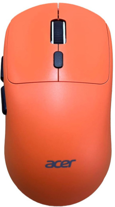 Acer PopGo Wireless Mouse Wireless Ambidextrous Optical Mouse(Bluetooth, USB 2.0, Orange)