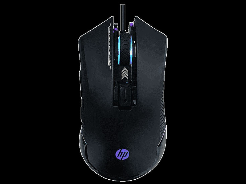 HP G-360-4QM92AA Wired Ambidextrous Mechanical  Gaming Mouse(USB 3.0, Black)