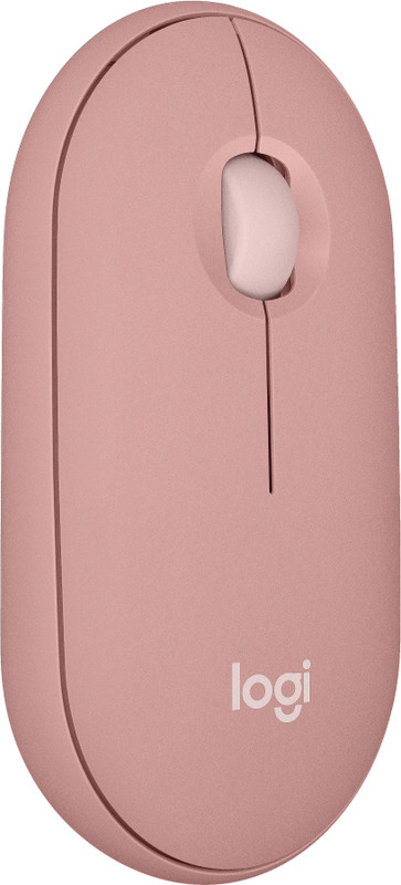 Logitech M196 Wireless Ambidextrous Optical Mouse(Off White)