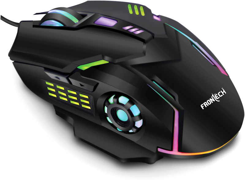 Frontech MS-0050 Wired USB Gaming Mouse with 7-Color LED Backlight