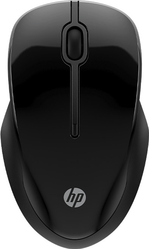 HP 250 Ambidextrous Optical Mouse Dual mode /Multidevice,1 AA battery gives 12 months life,upto 1600 DPI(2.4GHz Wireless, Bluetooth, Matte Black)