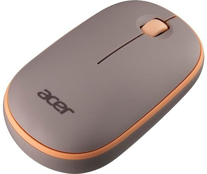 Acer ZC.A01SI.2N1 Ergonomic Optical Mouse Bubble(2.4GHz Wireless, Peach)