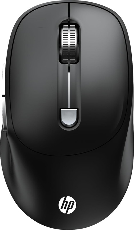 HP M290 Wireless Ambidextrous Optical Mouse with Upto 1600 DPI Adjustable Sensitivity, Silent Click Switches, Dedicated Mode Switch Button, Dual-Channel Connectivity, Compact Lightweight Body(Black)