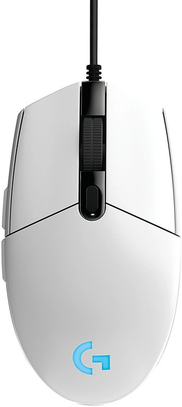 UniBoss Gaming Wired Mouse White with RGB Light Wired Ambidextrous Optical Gaming Mouse(USB 3.0, USB 2.0, White)