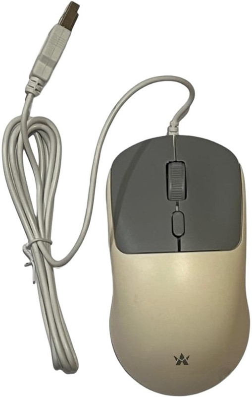 ENTWINO Elitesoft wired mouse Wired Ambidextrous Optical  Gaming Mouse(USB 2.0, black and off white)