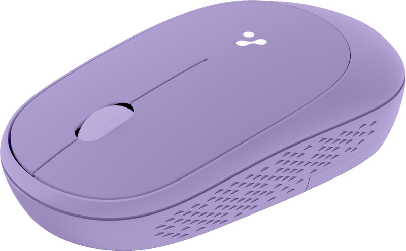 Ambrane Sliq Ambidextrous Optical Mouse(2.4GHz Wireless, Orchid Purple)