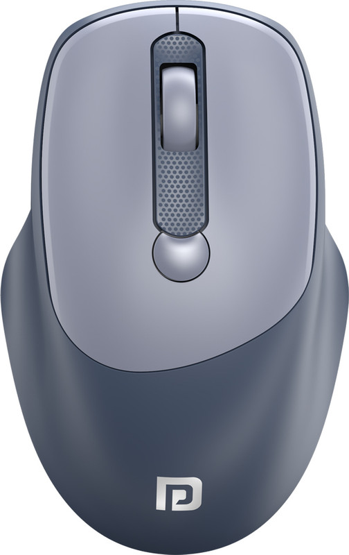 Portronics Toad 7 Ambidextrous Optical Mouse Rechargeable, for Laptop, Mac, PC, Tablet(2.4GHz Wireless, Bluetooth, White)