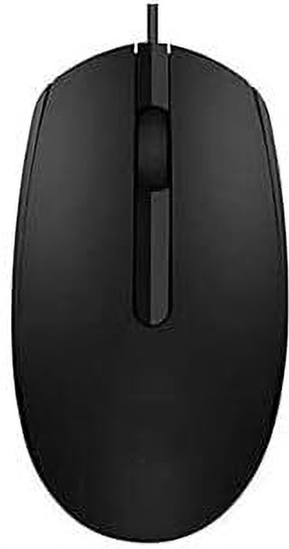 DELL MS116 OPTICAL MOUSE SET OF 2 Wired Ambidextrous Optical Mouse(USB 2.0, Black)