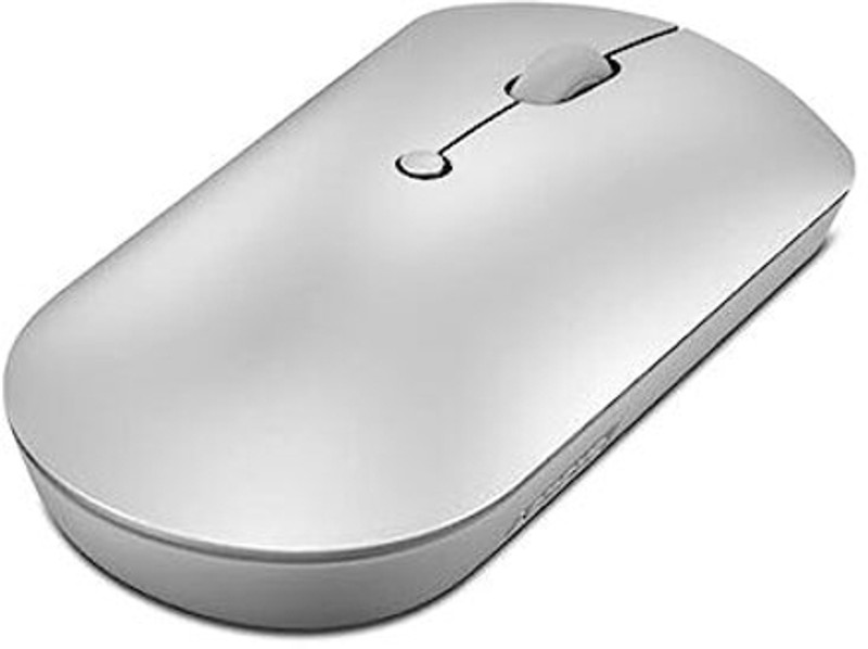 Lenovo 600 Bluetooth 5.0 Silent Mouse Wireless Ambidextrous Optical Mouse(Silver)