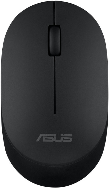 ASUS MW103 Silent Click Ambidextrous Optical Mouse(2.4GHz Wireless, Black)