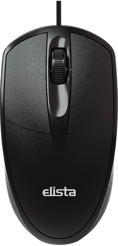Elista ELS-501 PRO Wired Ambidextrous Optical Mouse(USB 2.0, Black)