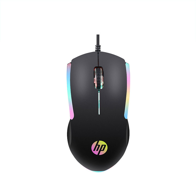 HP M160 Wired Ambidextrous Optical  Gaming Mouse With Bluetooth(USB 3.0, Black)
