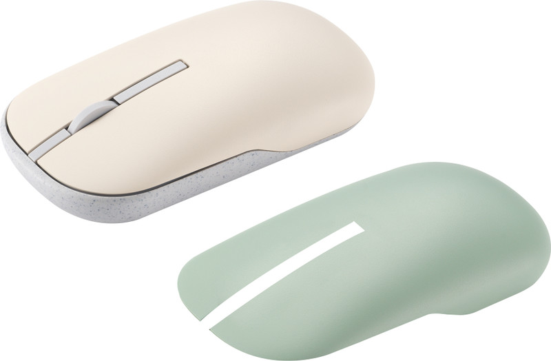 ASUS Marshmallow MD100 /Adj. DPI,2 in 1 color with Swappable magnetic top,Silent Wireless Ambidextrous Optical Mouse(Quite Blue, Solar Blue)