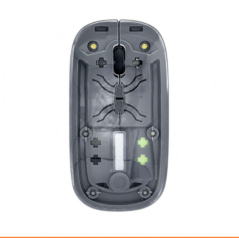 Veylo Optical_Mouse-104 Ambidextrous Optical Gaming Mouse(2.4GHz Wireless, Bluetooth, Grey)