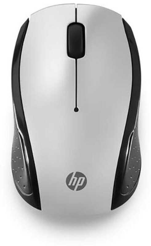 HP Wireless Mouse 201 Ambidextrous Optical Mouse(2.4GHz Wireless, Silver)