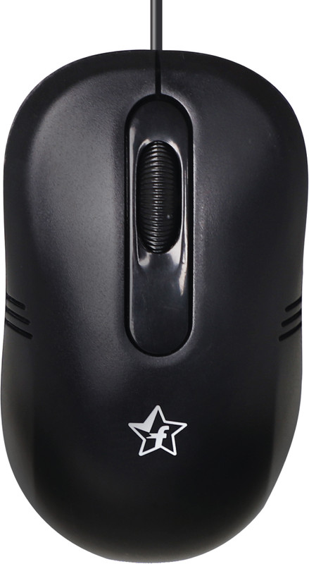Flipkart SmartBuy OS807 Wired Ambidextrous Optical Mouse(USB 3.0, Black)